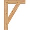 Ekena Millwork Traditional Block Smooth Bracket, Western Red Cedar, 3 1/2"W x 20"D x 28"H BKT04X20X28TRA05SWR - alternate 4